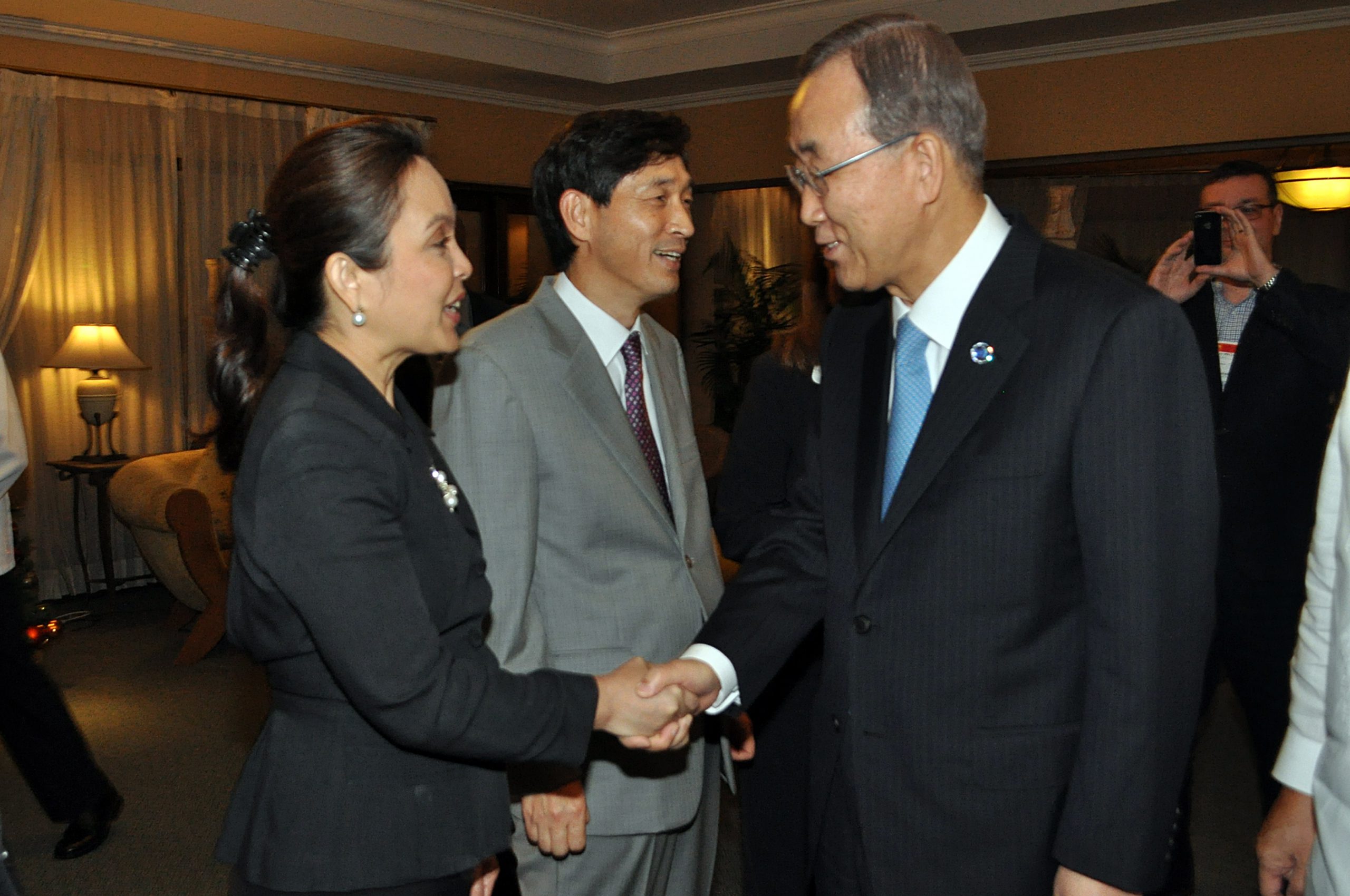 Legarda Meets with UN Head Ban Ki-moon