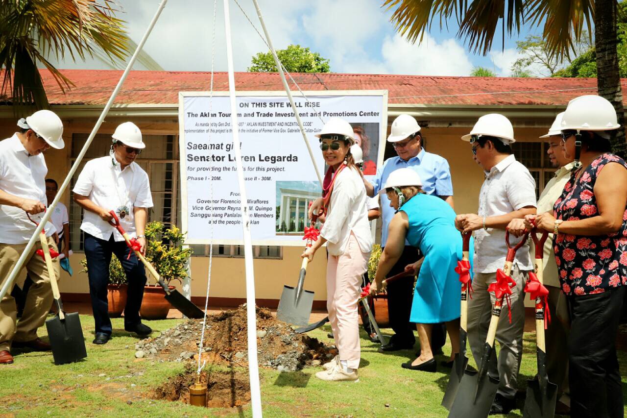 Groundbreaking of Aklan Tourism and Trade Center
