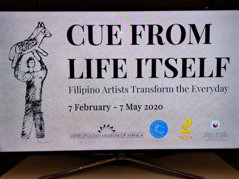 Deputy Speaker Loren Legarda at the Opening of Cue from Life Itself at Metropolitan Museum Manila held last February 7, 2020