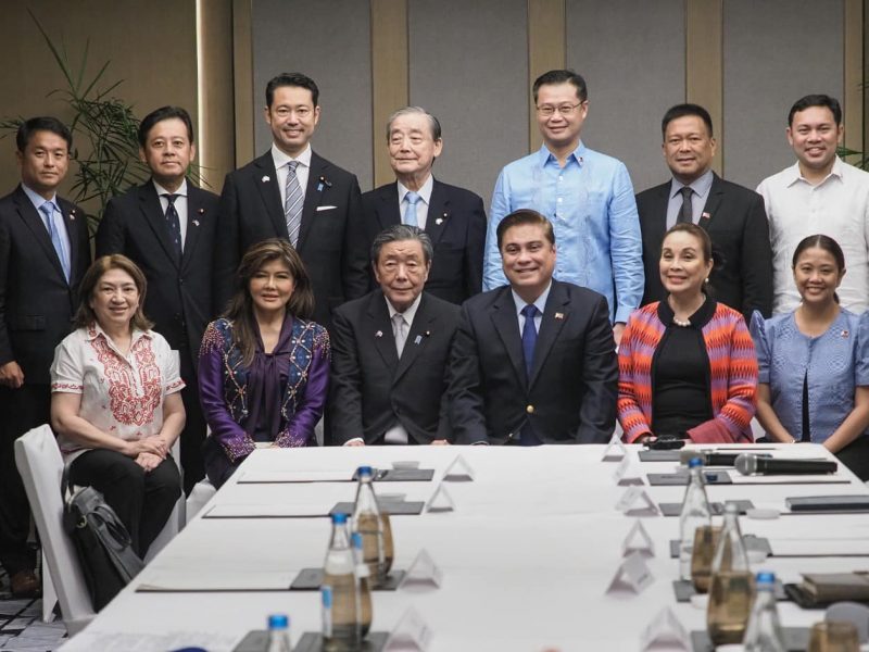 Meeting with Japan-Philippines Parliamentary Friendship League (JPPFL)
