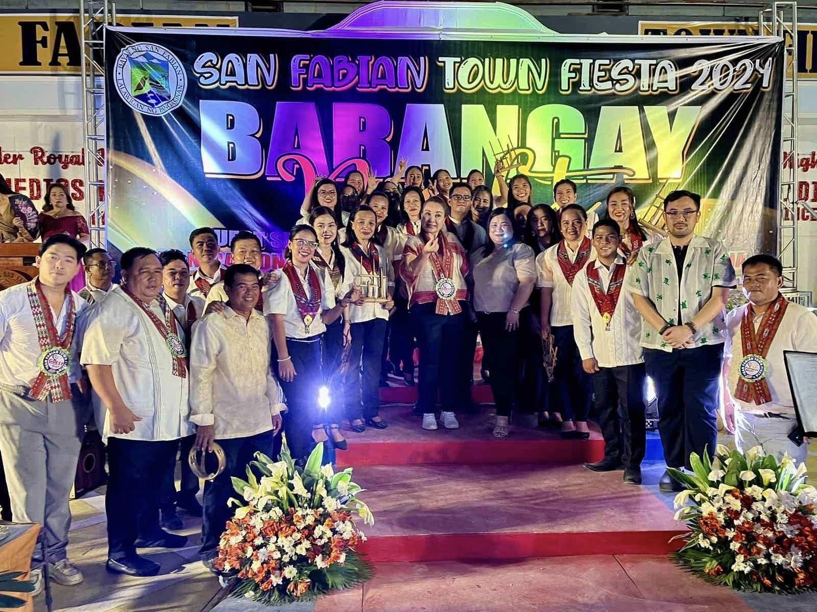 Liga ng mga Barangay Night sa San Fabian, Pangasinan Loren Legarda